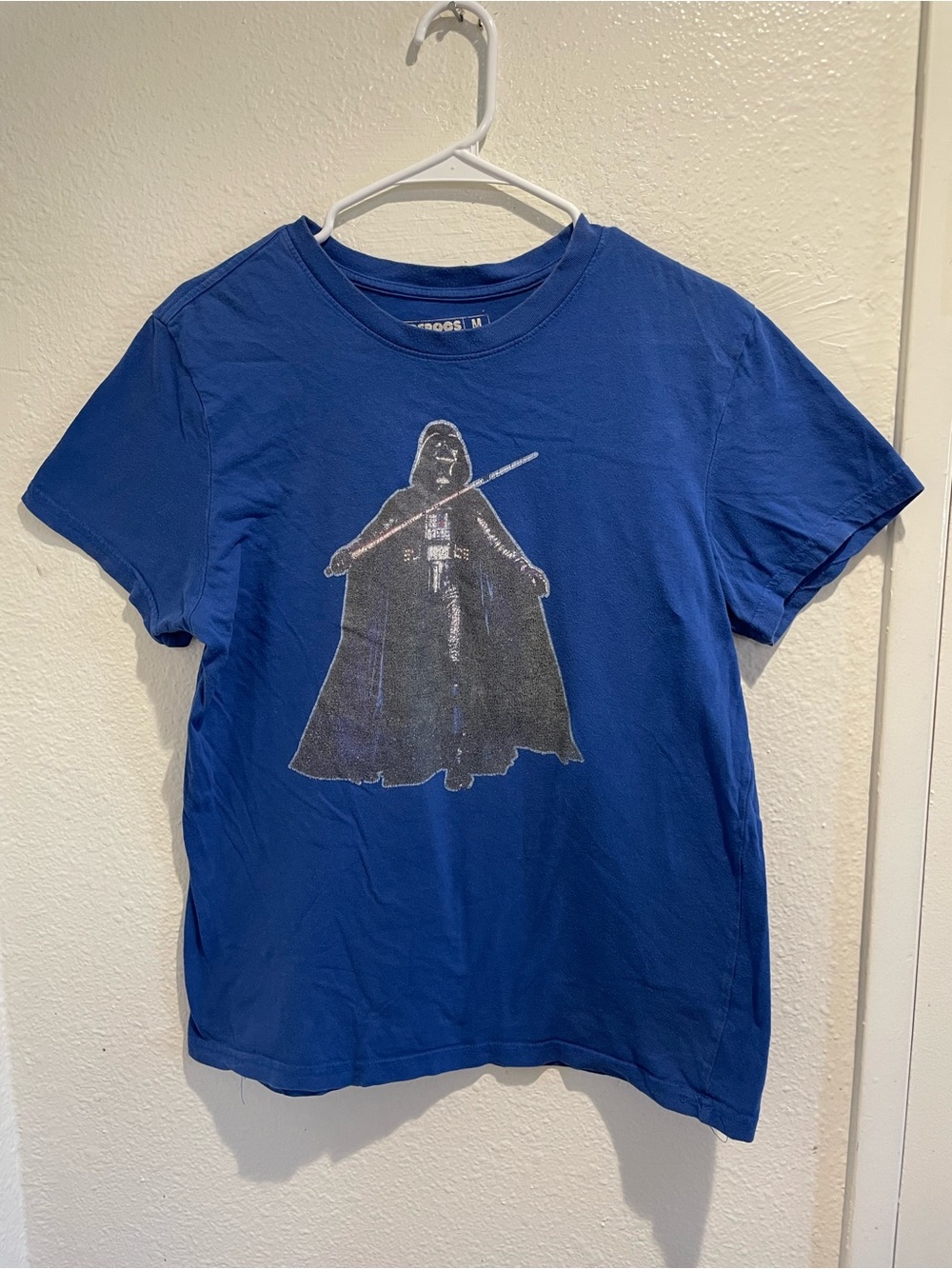 Underoos Star Wars Darth Vader Blue Graphic T-Shirt Men's M Retro Reissue